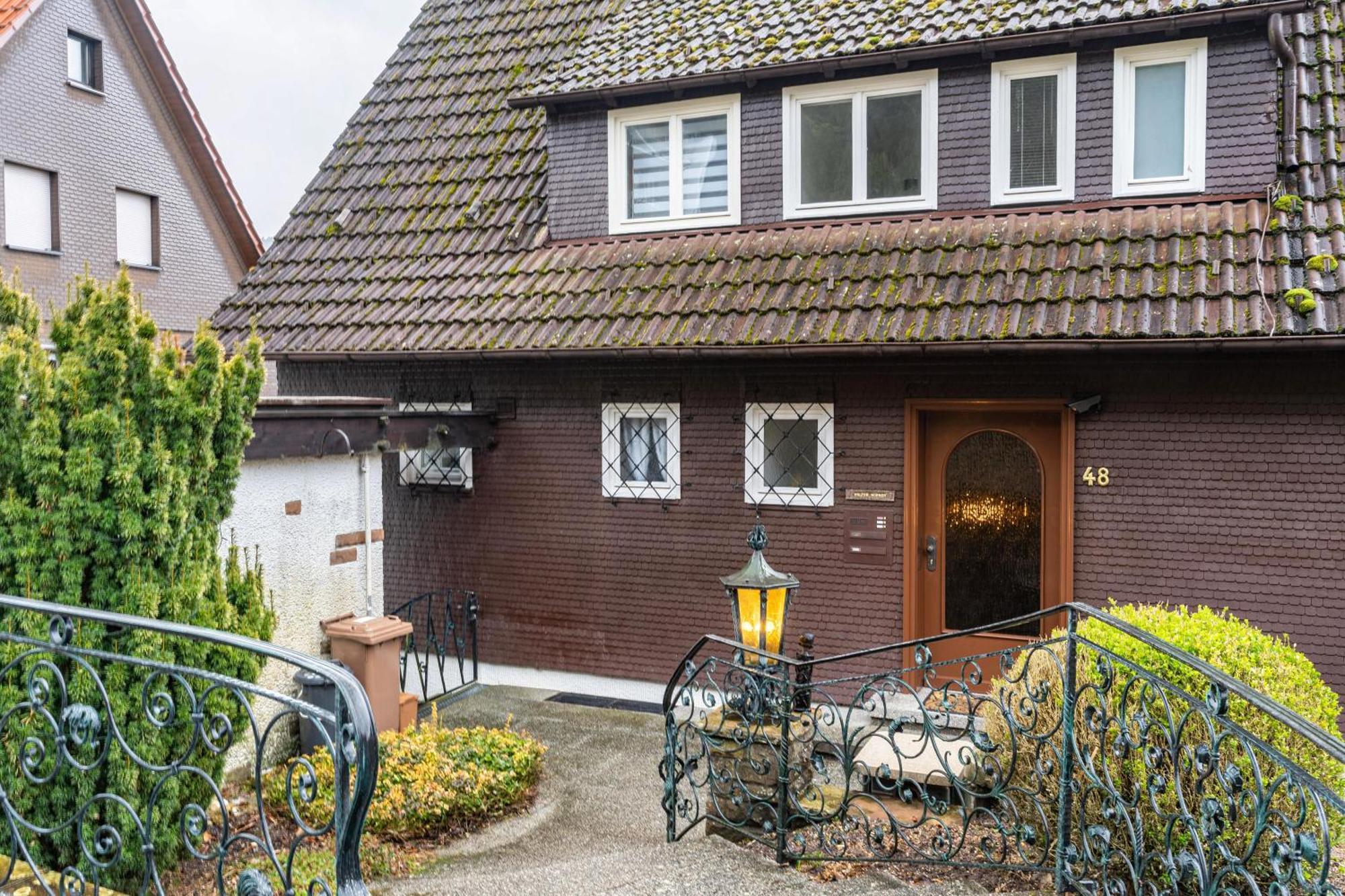 Ferienhaus Burghalde Mit Sauna آلبيرسباخ المظهر الخارجي الصورة